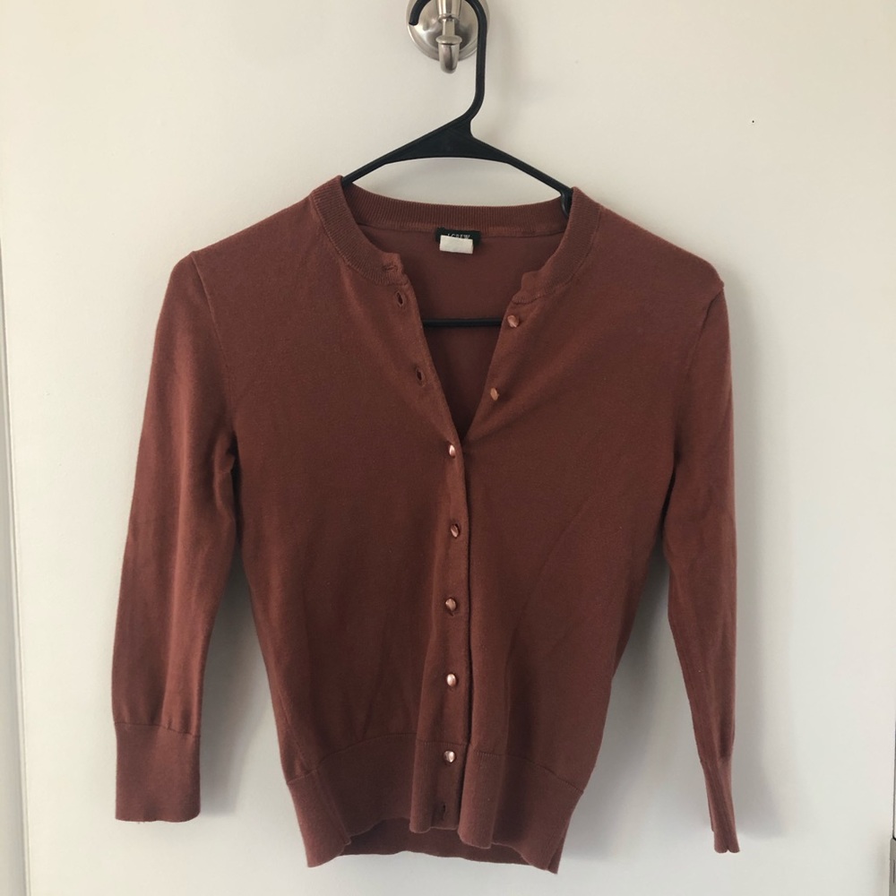 J Crew Button-Up Cardigan